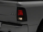 Raxiom 09-18 Dodge RAM 1500 Axial Series LED Tail Lights- Black Housing- Smoked Lens