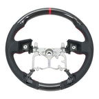 NRG 12-23 Toyota Tacoma OEM Plus Carbon Fiber Steering Wheel w/ Red Stitch & Red Center Mark