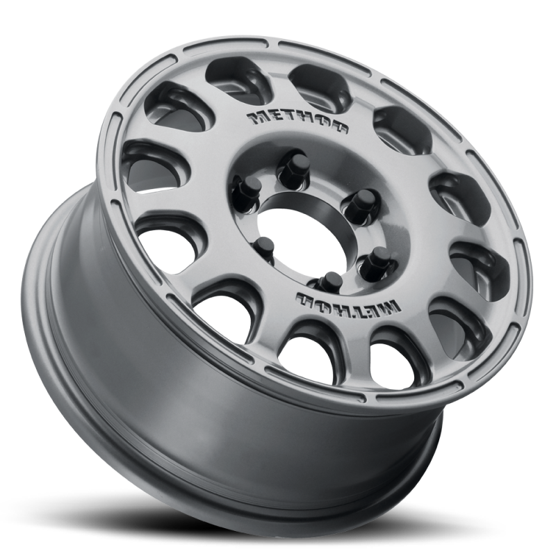 Method MR107 16x7 +45mm Offset 6x5.5 102mm CB Gloss Titanium Wheel