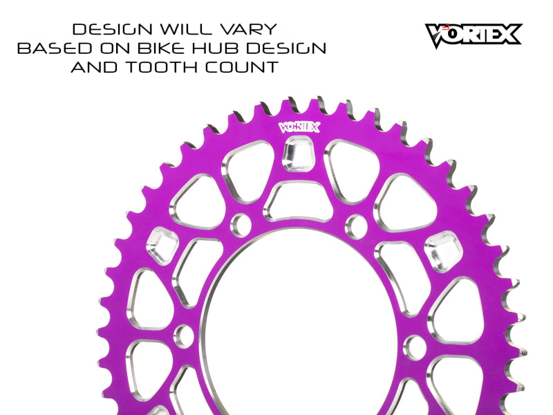 Vortex Racing V4 48 Tooth 520 Rear Sprocket - Purple