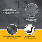 Covercraft 19-25 Toyota Rav4 Carhartt Super Dux SeatSaver Front Row Custom Seat Cover - Gravel