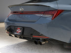 aFe Takeda Axle-Back Exhaust System Hyundai Elantra N Line 21-25 L4-1.6L- Carbon Fiber Tip