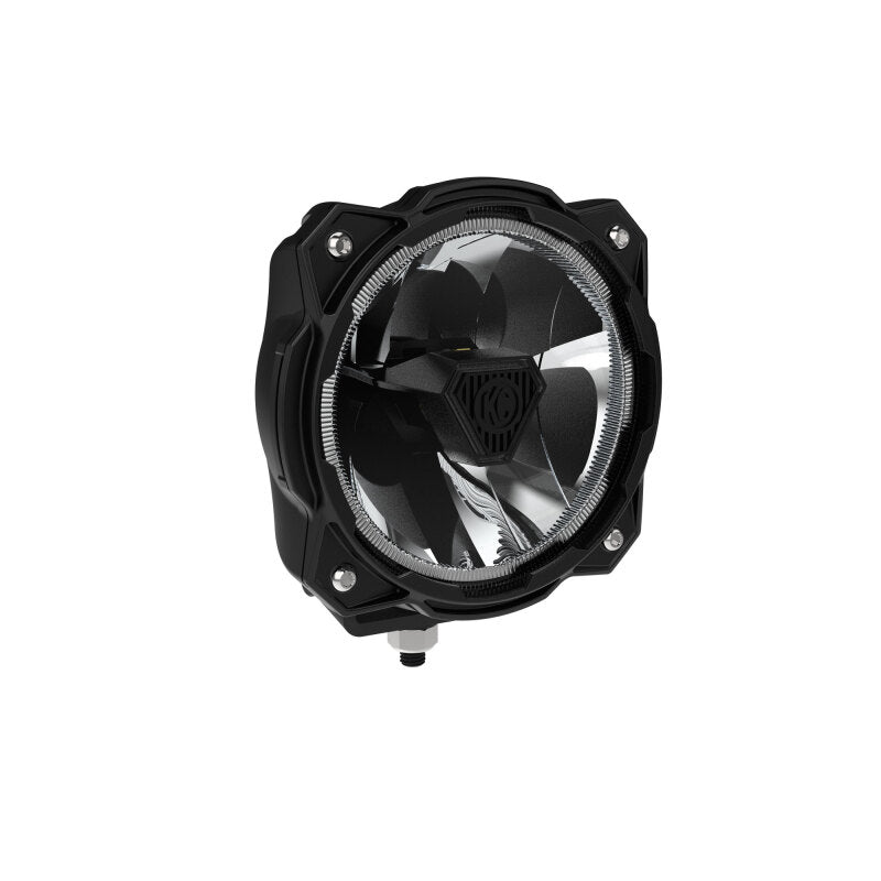 KC HiLiTES Gravity Titan LED 6in. - Single Light (Spot Beam)