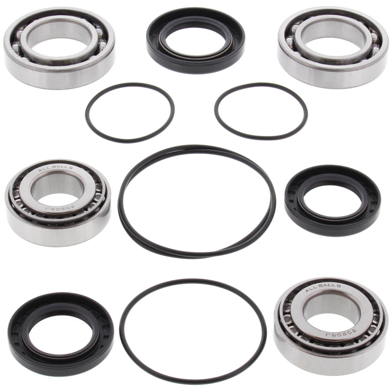 All Balls Racing 93-00 Kawasaki Mule 2510 4x4 Differential Bearing & Seal Kit Front