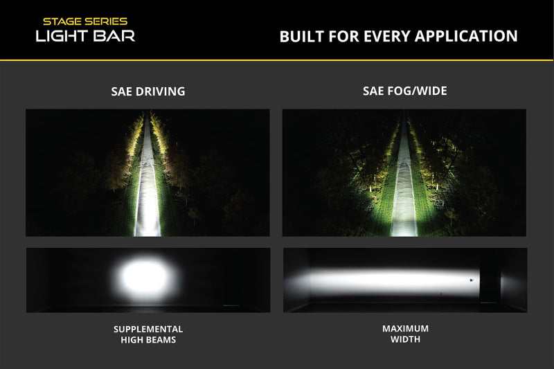 Diode Dynamics 2014-2024 Toyota 4Runner SS6 Sport LED Kit Yellow Driving 3000K