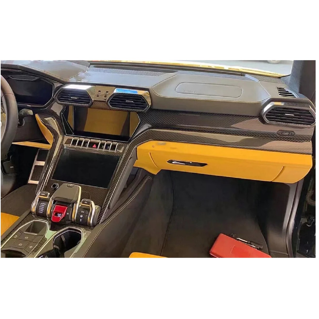 Dry Carbon Fiber Interior Trim Kit for Lamborghini Urus - Bull Boost Performance