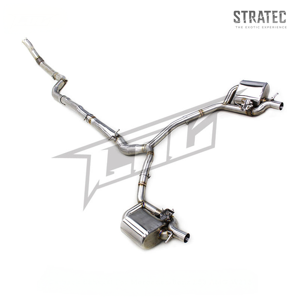 Valved Stainless Catback Exhaust System for Mercedes Benz E53 AMG W213 3.0T - Bull Boost Performance