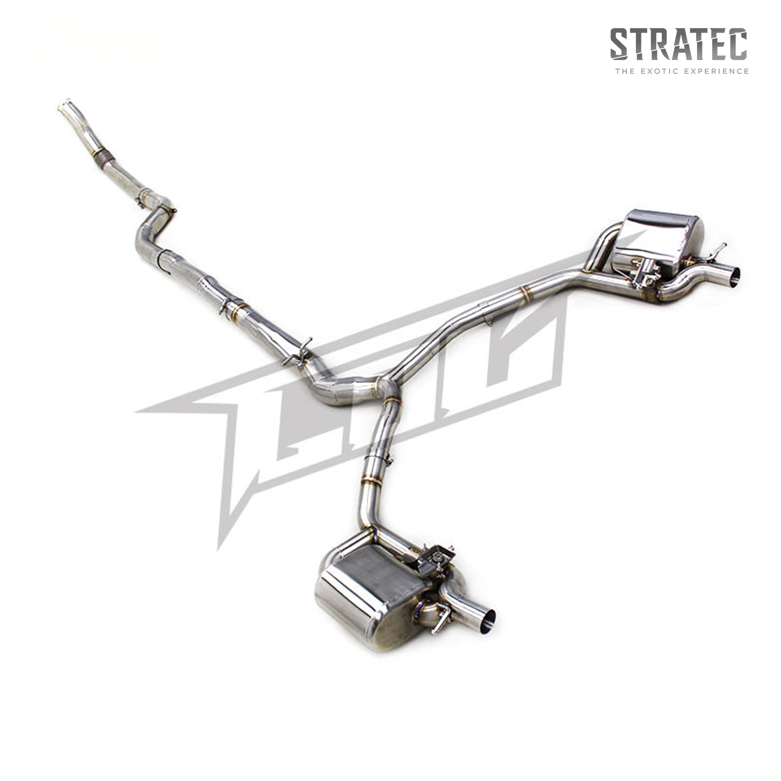 Valved Stainless Catback Exhaust System for Mercedes Benz E53 AMG W213 3.0T - Bull Boost Performance