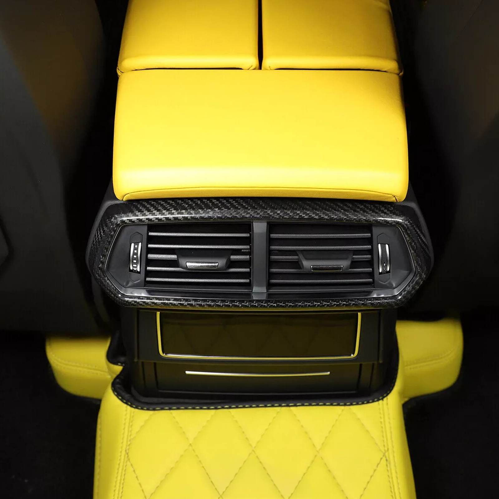Dry Carbon Fiber Rear Air Vent Outlet Frame Cover for Lamborghini Urus Description - Bull Boost Performance