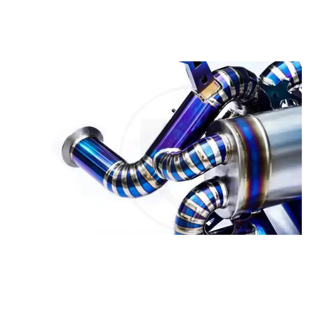 Titanium Performance Catback Exhaust System for Lamborghini Aventador S Roadster 6.5L V12 - Bull Boost Performance