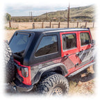 Turn Offroad 2-Piece Fastback Hard Top for Jeep Wrangler JK Unlimited 4-Door