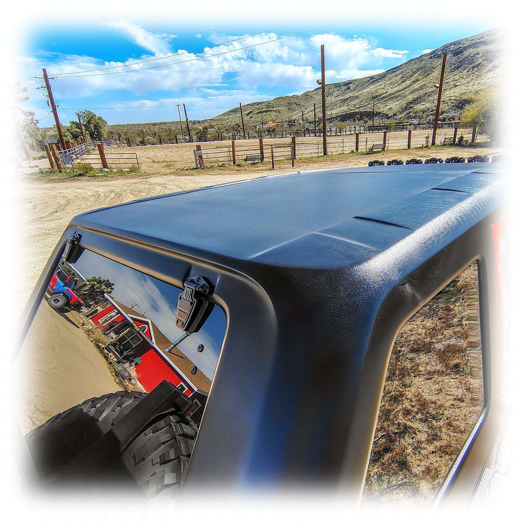 Turn Offroad 2-Piece Fastback Hard Top for Jeep Wrangler JK Unlimited 4-Door