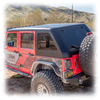 Turn Offroad 2-Piece Fastback Hard Top for Jeep Wrangler JK Unlimited 4-Door