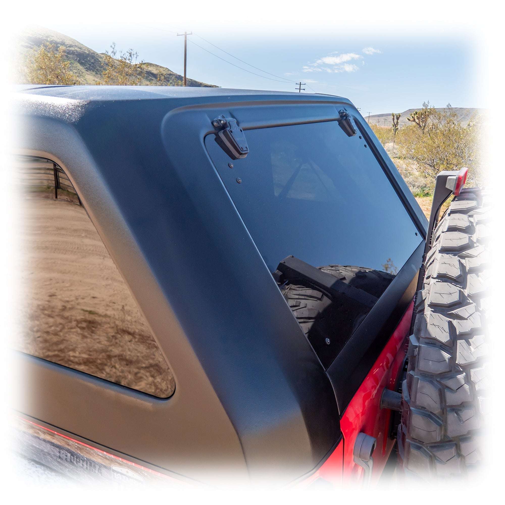 Turn Offroad 2-Piece Fastback Hard Top for Jeep Wrangler JK Unlimited 4-Door