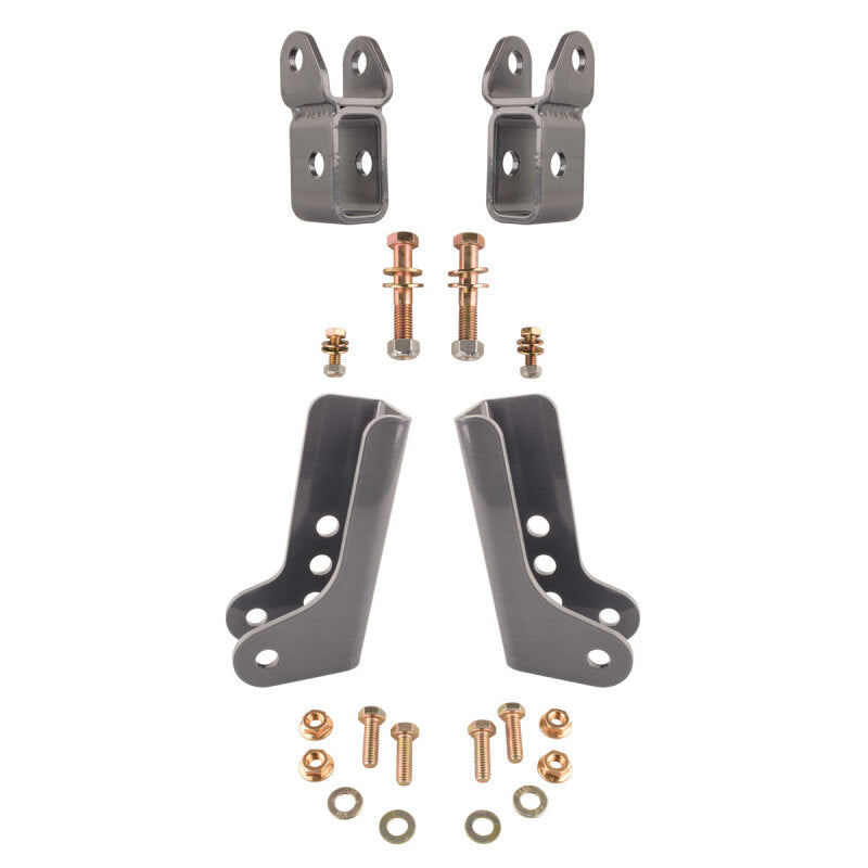 Synergy 2018+ Wrangler JL/JLU Front and Rear Lower Shock Relocation Kit