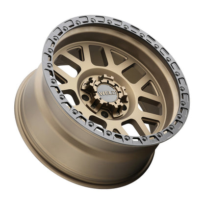 Weld Off-Road W115 17X10 Cinch 6X135 6X139.7 ET-25 BS4.50 Satin Bronze / Satin Black 106.1