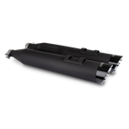 Vance & Hines HD M8 Touring Razorback 450 Slip-on Exhaust - Wrinkle Black