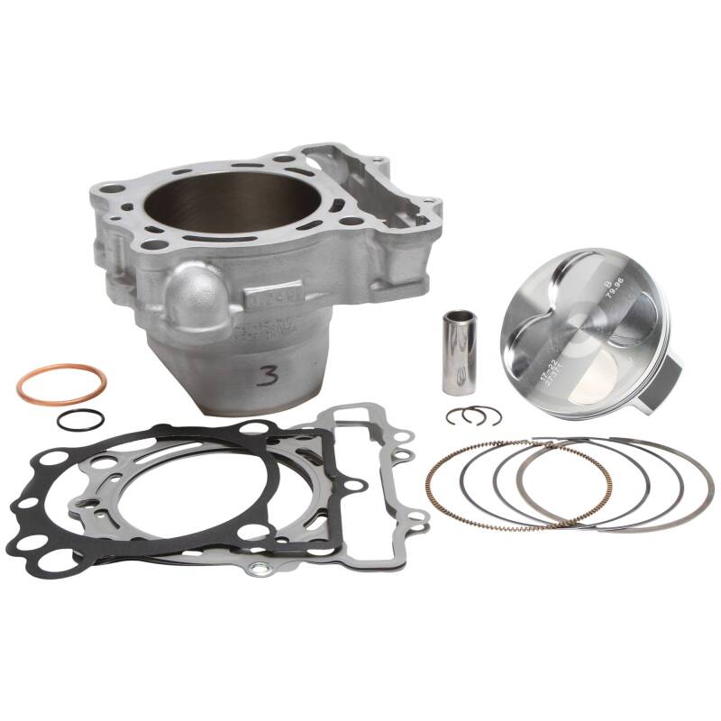 Cylinder Works 17-19 Kawasaki KX 250 F 250cc +3mm Big Bore Cylinder Kit 270cc 13.7:1 Comp. 80mm