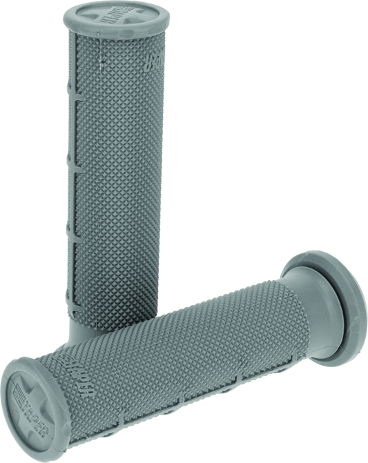 ProTaper 1/2 Waflle ATV Grips - Med Dark Gray