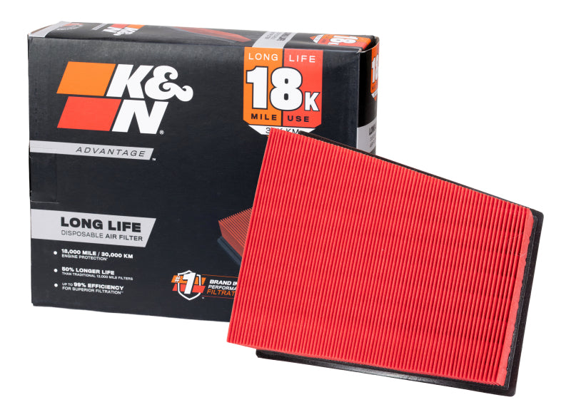 K&N Advantage Air Filter 18K Miles Buick Encore Gx L3-1.2L F/I 2020-2026