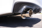 GReddy Titanium Trust PE-TR Tip L 110MM x 115MM - Titanium Burnt Finish