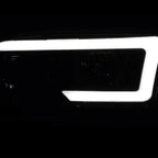 Raxiom 99-06 Chevrolet Sierra 1500 Axial Series LED DRL Headlights- Chrome Housing- Clear Lens