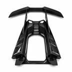 DF Upgrade Dry Carbon Fiber Engine Deck Rear Spoiler Wing Kit for Lamborghini Revuelto by Stratec Systems