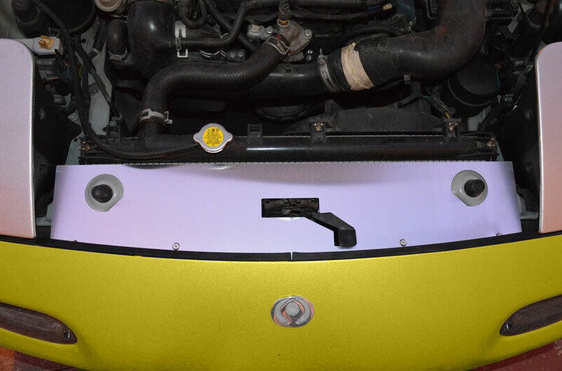 Radiator Cooling Panel Slam Cover Aluminum Mazda MX5 MK1 NA MX-5 Miata US - Bull Boost Performance