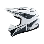 Answer 26 AR1 Mototown Helmet Glossy White/Grey/Black Youth - Large