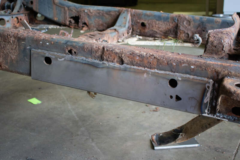 Rust Buster 02-09 Chevy Trailblazer / GMC Envoy Center Frame Section - Left