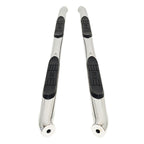 Westin 2024 Tacoma Double Cab E-Series 3 Nerf Step Bars - Stainless Steel