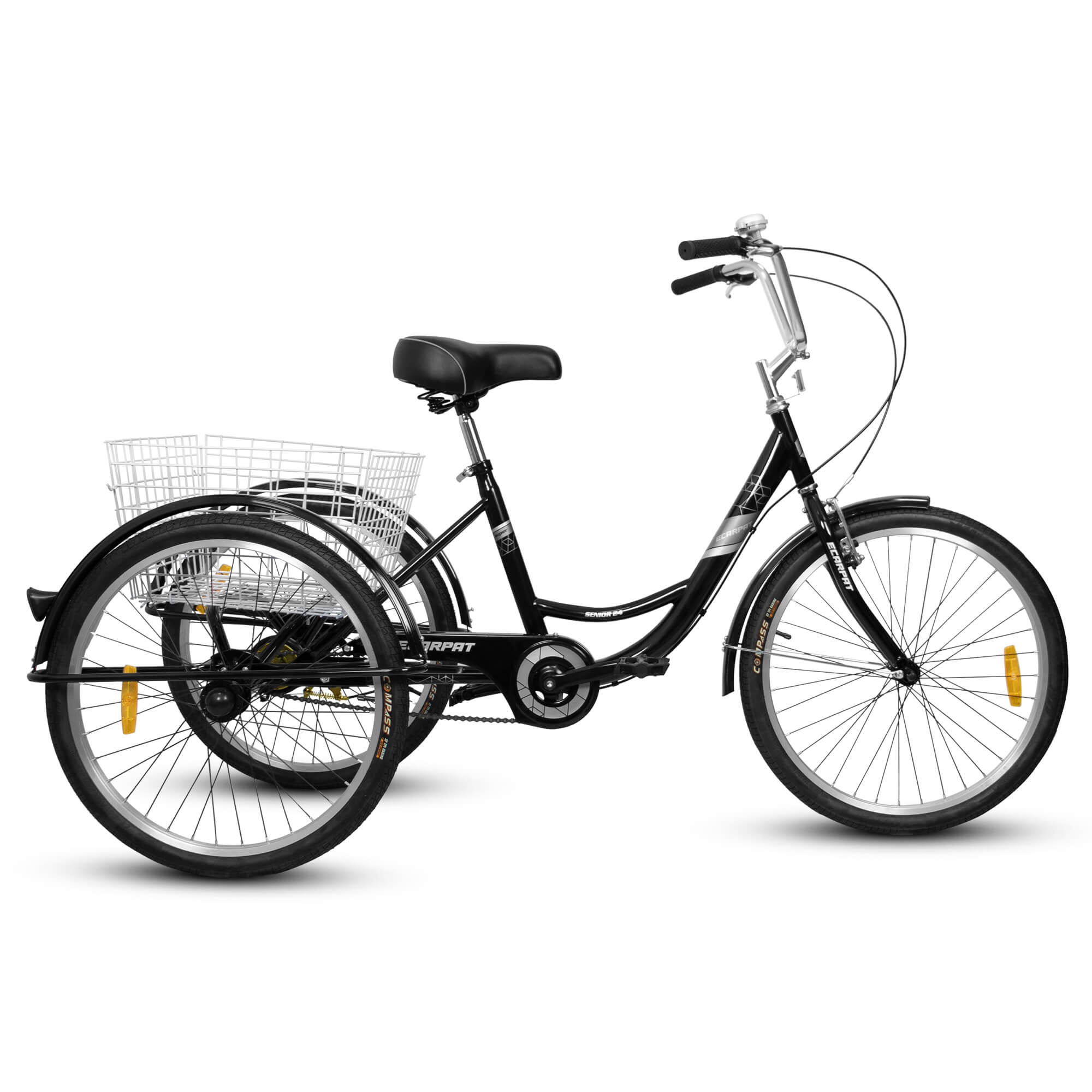 Ecarpat 24“ Single-Speed Adult Tricycle