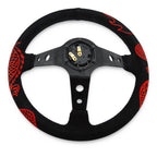 Track Ready Steering Wheel + Short Hub Adapter Kit For Mustang Focus Fiesta Mazda - Bull Boost Performance
