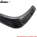 1994-2002 Dodge Ram 1500 2500 3500 Pocket Front Rear Fender Flares ABS