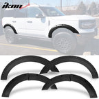 2021-2025 Ford Bronco Sport Pocket Style Black Fender Flares 6PC PP