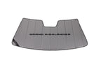 Covercraft 24-26 Toyota Official Licensed UVS100 Custom Sunscreen with Black Grand Highlander Logo