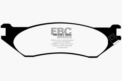 EBC 04-06 Dodge Durango 3.7 Ultimax2 Front Brake Pads