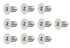 ZSPEC M4-0.7x8mm Fasteners, FHSC, Stainless Steel SUS304, 10-Pack