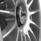 fifteen52 Podium 19x8.5 / 5x114.3 BP / 35mm ET / 73.1mm CB / 6.14in BS / Speed Silver Wheel