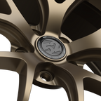 fifteen52 Sector RSR 19x9.5 5x114.3 38mm ET 73.1mm Center Bore Matte Bronze w/ Gloss Lip