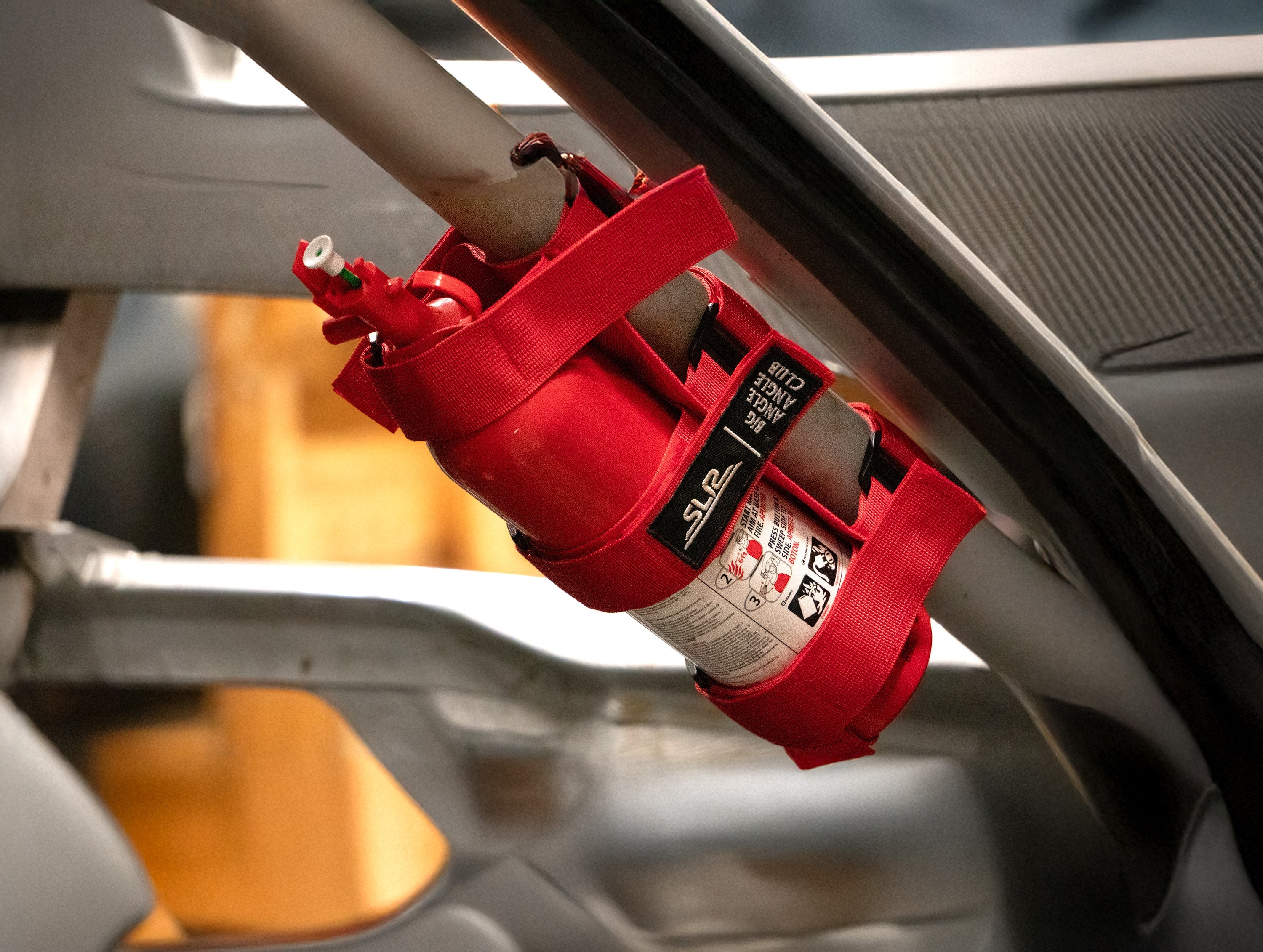 SLR Fire Extinguisher Roll Cage Mount By SLR Speed