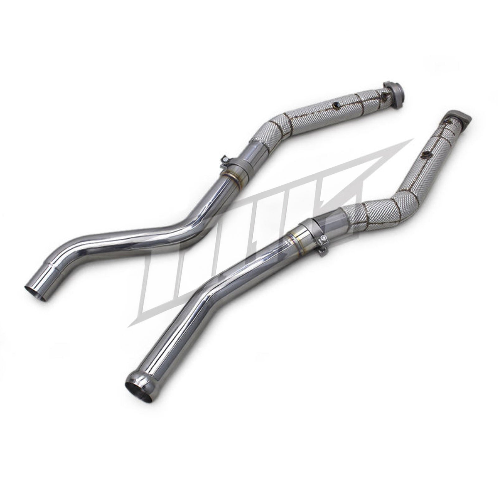 Catless Race Stainless Downpipe for Mercedes Benz AMG GT63 W463 5.5T - Bull Boost Performance