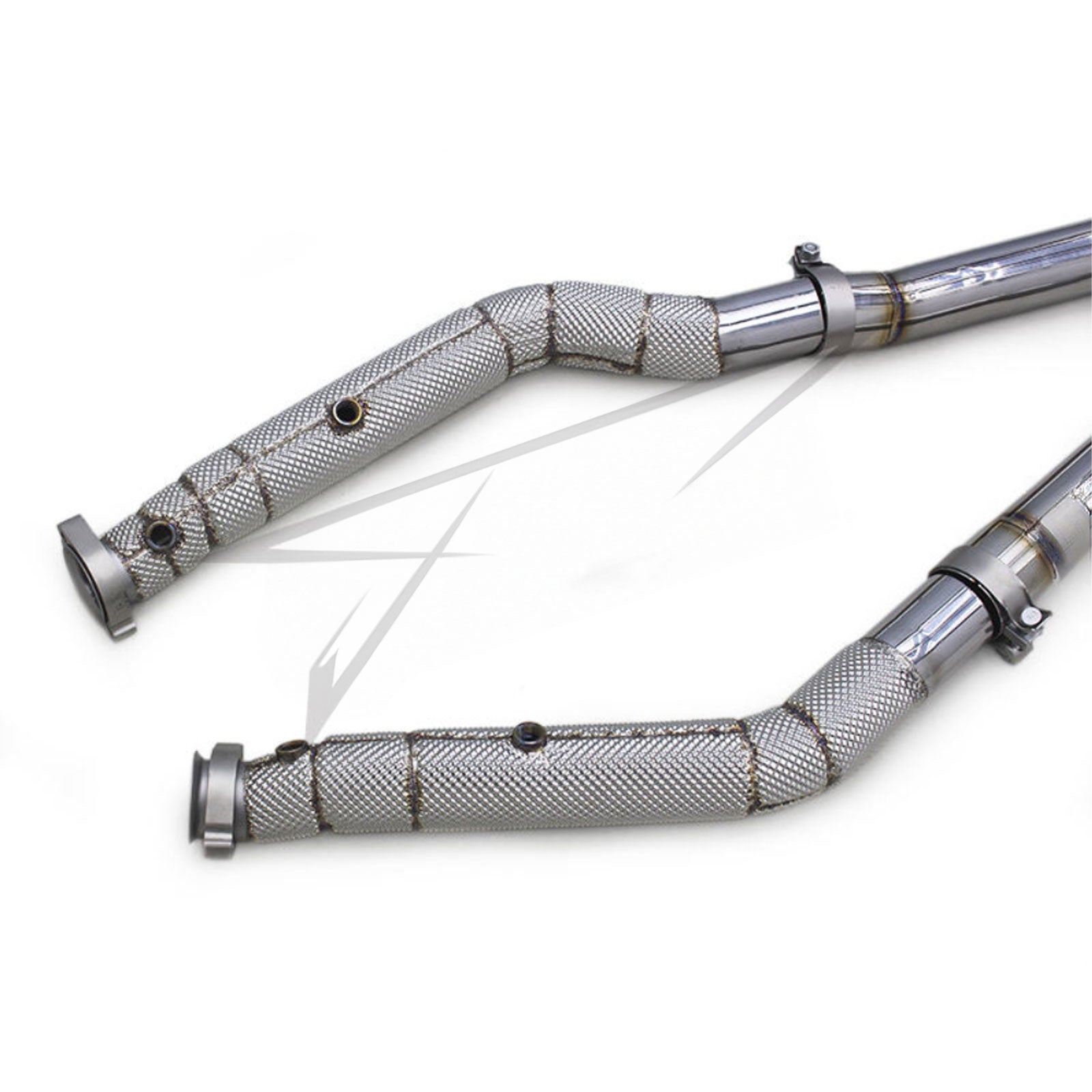Catless Race Stainless Downpipe for Mercedes Benz AMG GT63 W463 5.5T - Bull Boost Performance