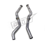 Catless Race Stainless Downpipe for Mercedes Benz AMG GT63 W463 5.5T - Bull Boost Performance