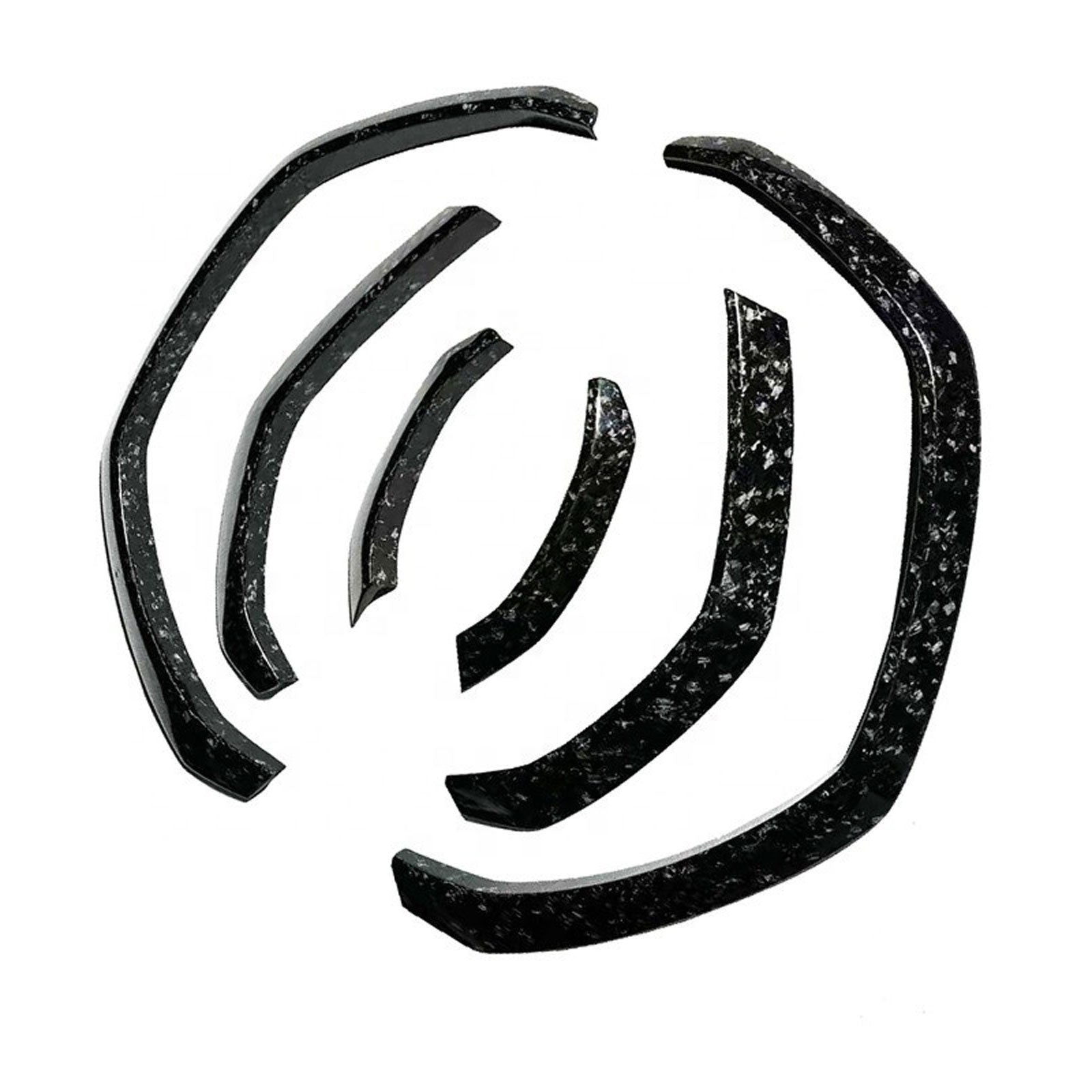 TC Style URUS Carbon Fiber Fender Flare Replacement Trim for Lambo Truck - Bull Boost Performance