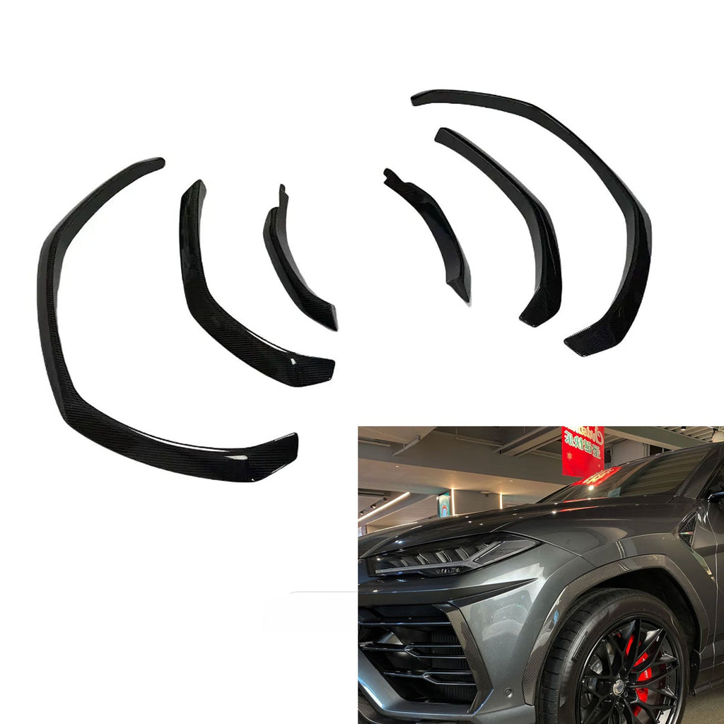 TC Style URUS Carbon Fiber Fender Flare Replacement Trim for Lambo Truck - Bull Boost Performance