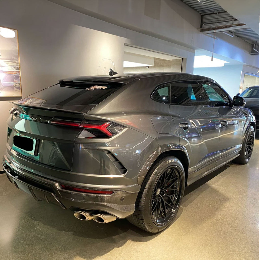 TC Style URUS Carbon Fiber Fender Flare Replacement Trim for Lambo Truck - Bull Boost Performance
