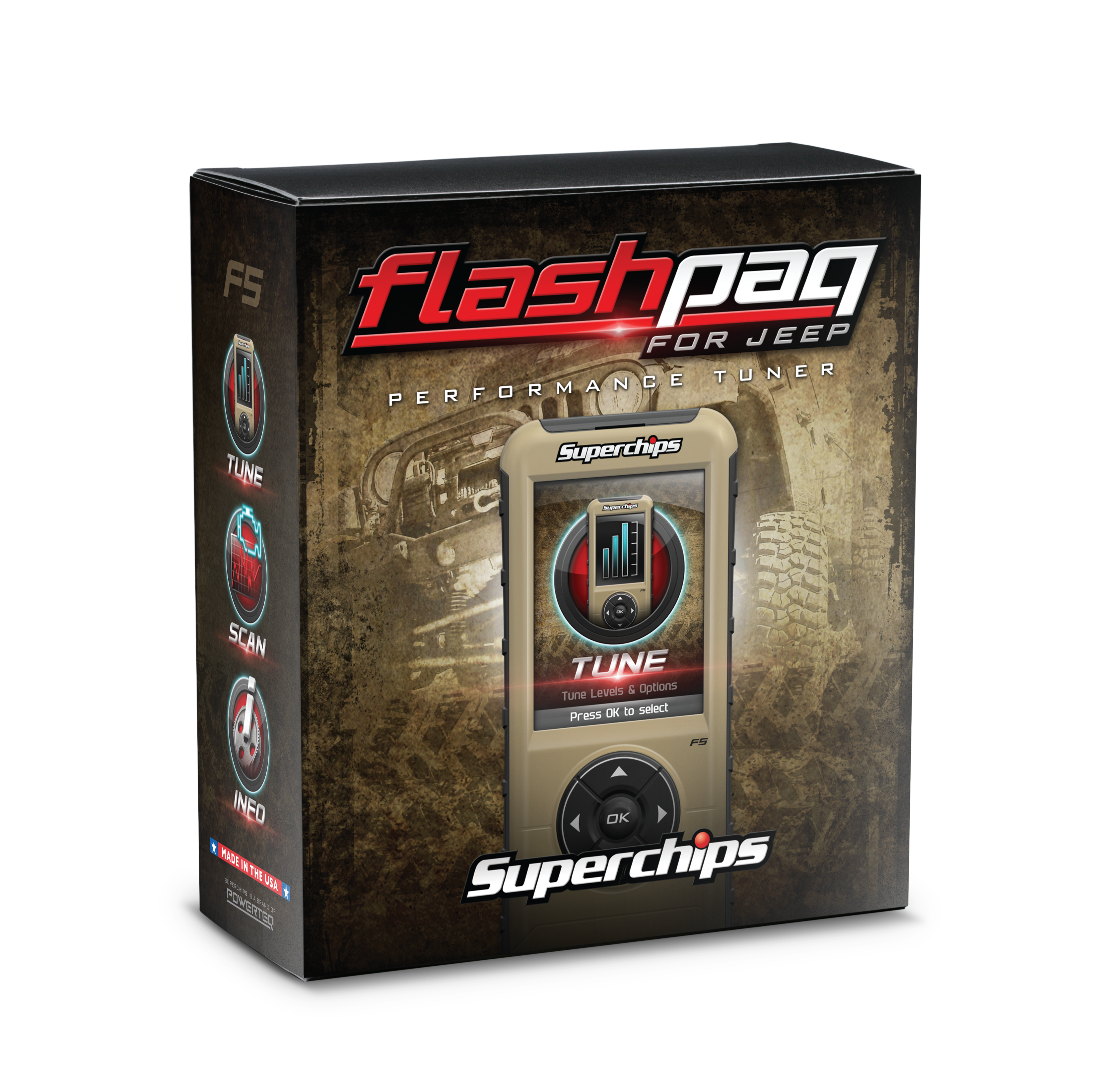 Flashpaq F5 Jeep Gas