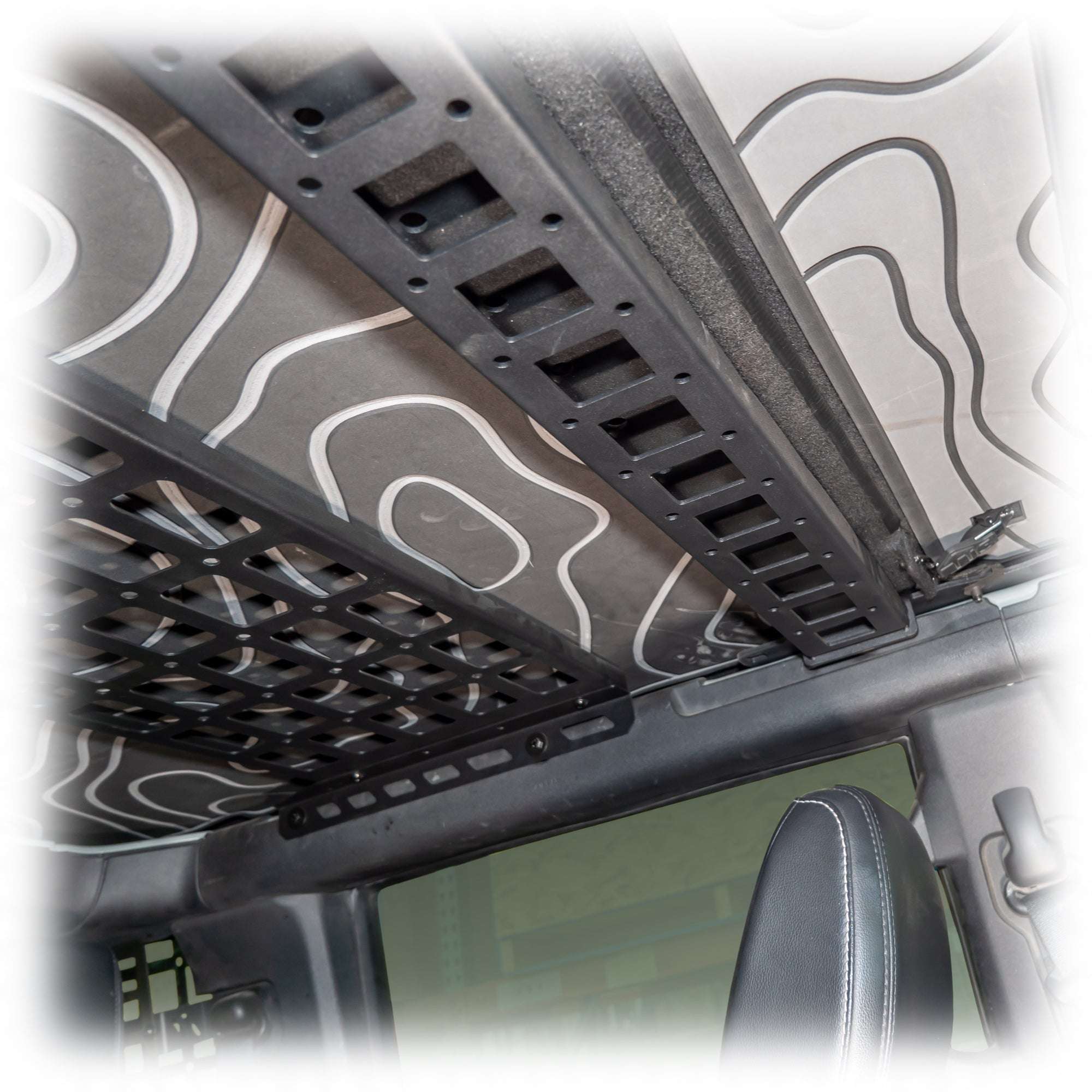 Turn Offroad Cage Brace MOLLE Panel for Ford Bronco 4-Door