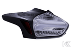 Ford Focus 3 (C346) Hatchback BlackLine LED Taillights Set (2015-2018)